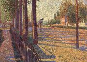 The Railway at Bois-Colombes Paul Signac